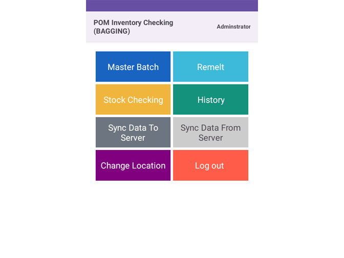 POM Inventory Checking screenshot 5 (mock)